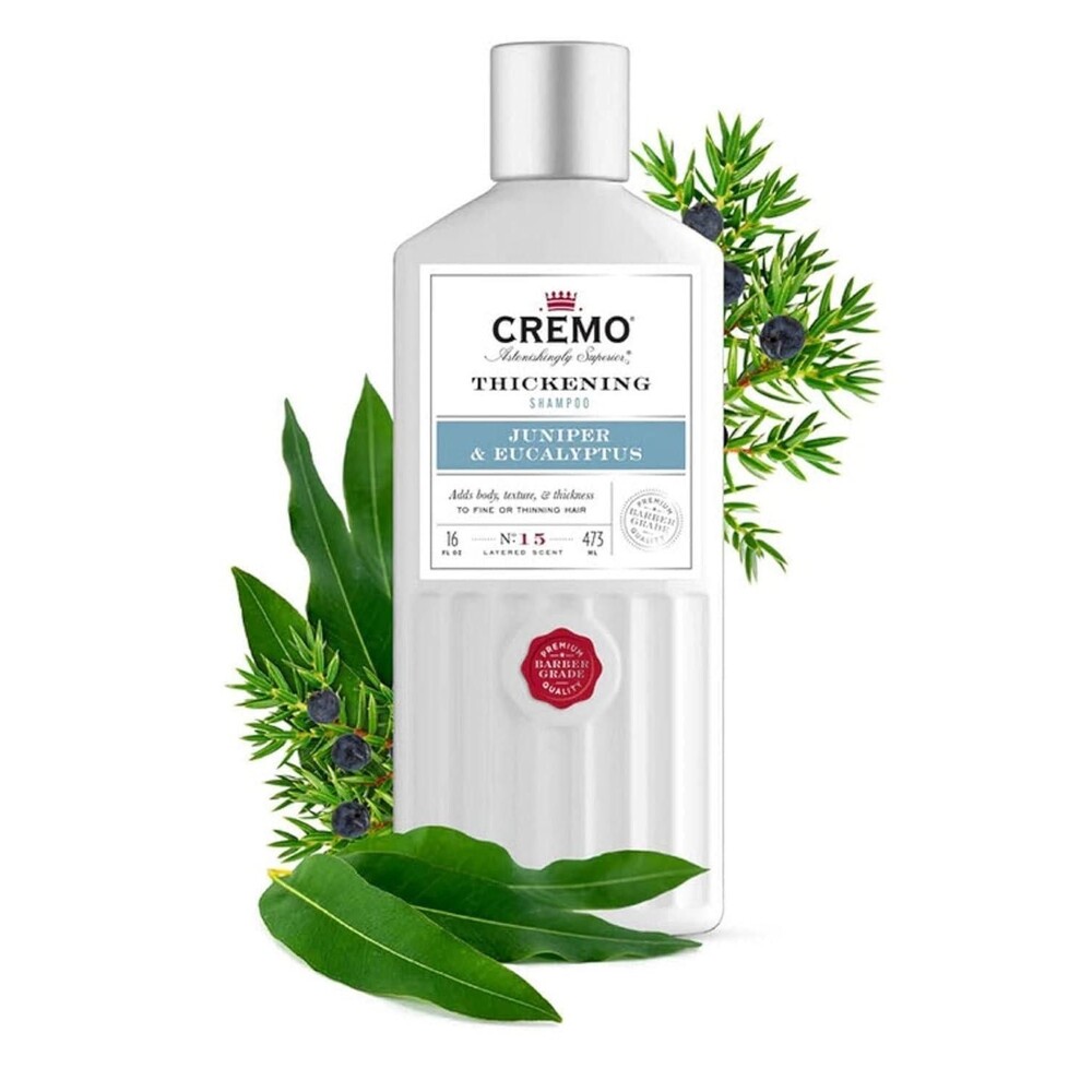 Cremo Thickening Shampoo Juniper & Eucalyptus 16 fl oz